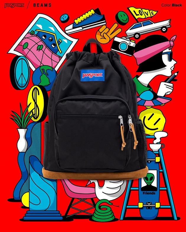 聯乘｜BEAMS x JanSport Pack & Go