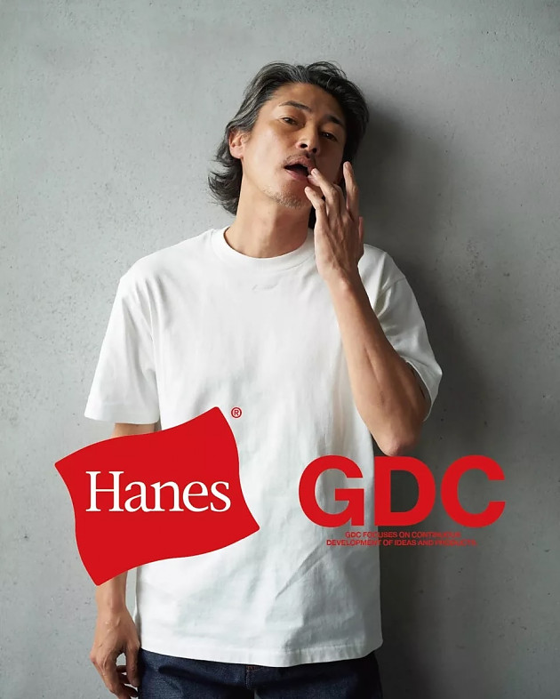 聯乘| 窪塚洋介演繹GDC x Hanes初聯名系列