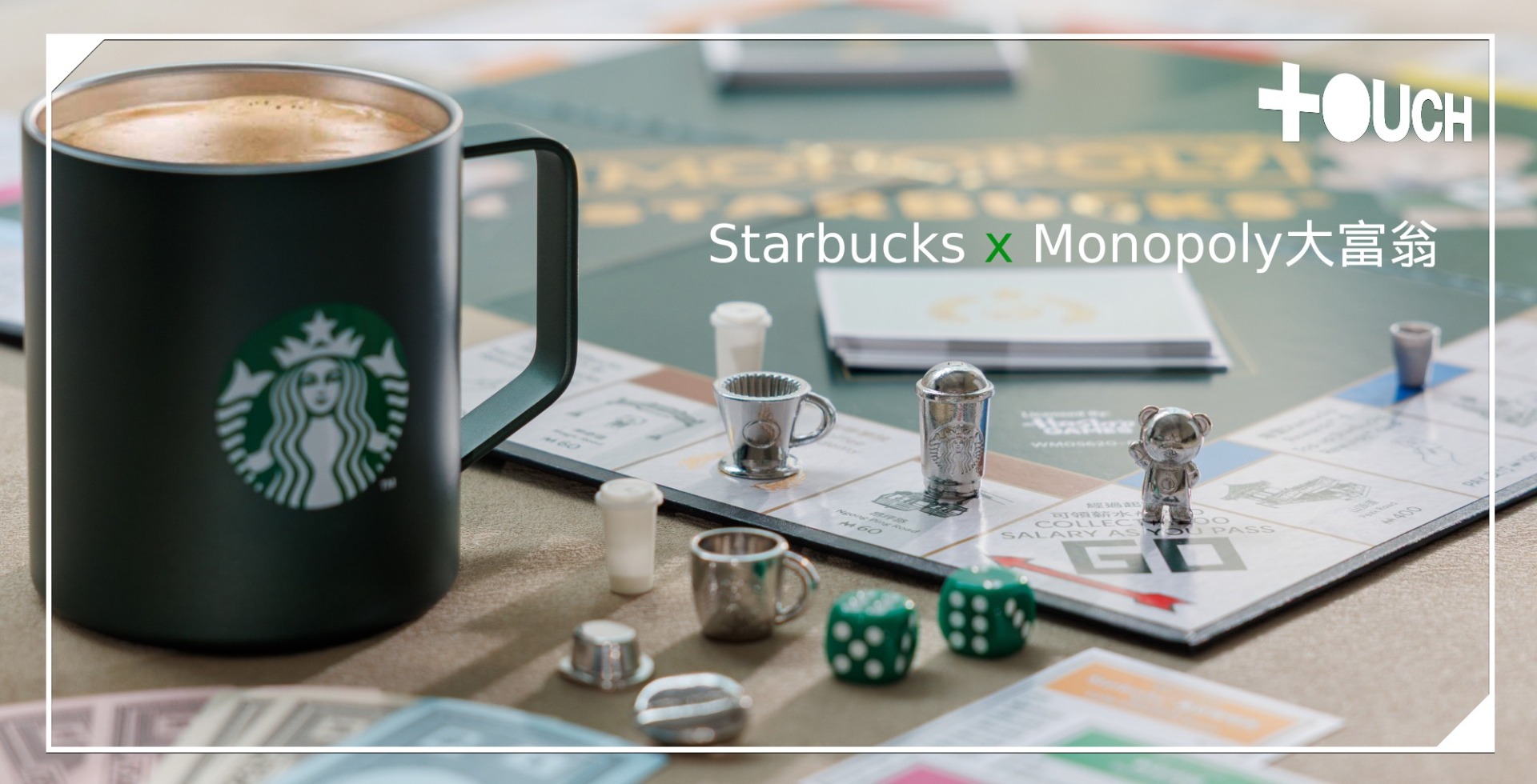 聯乘| Starbucks x Monopoly大富翁